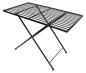 Preview: Gartentisch "Black" aus Metall, schwarz, 100x56 cm, Balkontisch, Metalltisch, Terrassentisch, Tisch