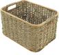 Preview: Aufbewahrungskorb aus Rattan 33x25x19 cm, Schrankkorb, Regalkorb, Flechtkorb
