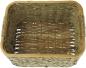 Preview: Aufbewahrungskorb aus Rattan 33x25x19 cm, Schrankkorb, Regalkorb, Flechtkorb