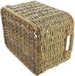 Preview: Aufbewahrungskorb aus Rattan 33x25x19 cm, Schrankkorb, Regalkorb, Flechtkorb