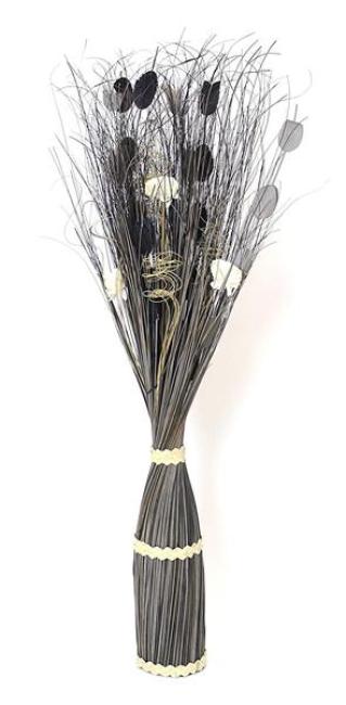Preview: Dekobündel grau + schwarz, ca. 100 cm hoch, Naturdeko, Dekozweige