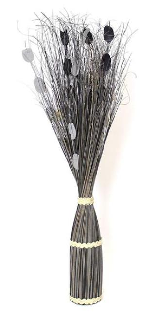 Preview: Dekobündel grau + schwarz, ca. 100 cm hoch, Naturdeko, Dekozweige