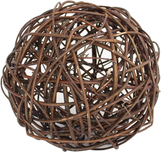 Preview: Dekokugel aus Naturweide, Ø 30 cm, Weidenkugel, Weidenball