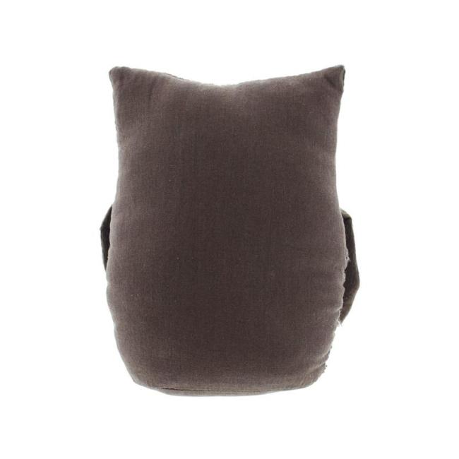 Türstopper "Eule Egon" mit 1,5 kg schwerer Füllung, Türpuffer, Türfeststeller, Fensterstopper