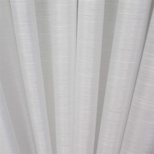 Preview: Dekoschal "Light" 140x245 cm, weiß, Schlaufenschal, Vorhang, Gardine
