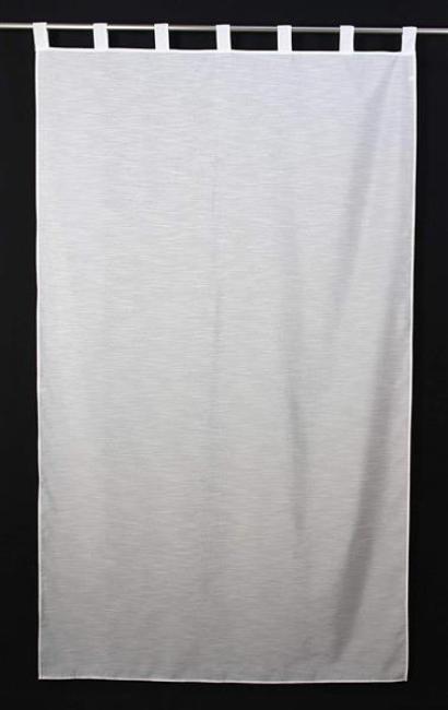 Dekoschal "Light" 140x245 cm, weiß, Schlaufenschal, Vorhang, Gardine