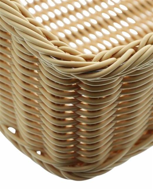 Auslagekorb aus Poly-Rattan, 40x50 cm, Regalkorb, Brotkorb