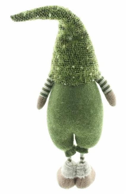 Wichtel "Nils" in grün, 62 cm hoch, Dekowichtel, Dekofigur