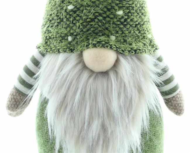 Wichtel "Nils" in grün, 62 cm hoch, Dekowichtel, Dekofigur