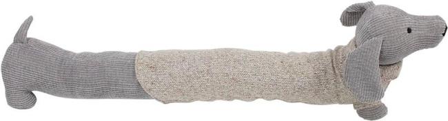 Preview: Zugluftstopper "Dackel" 80 cm lang, für Fenster & Tür, Türbodendichtung, Fensterdichtung, Türdichtung, Windstopper