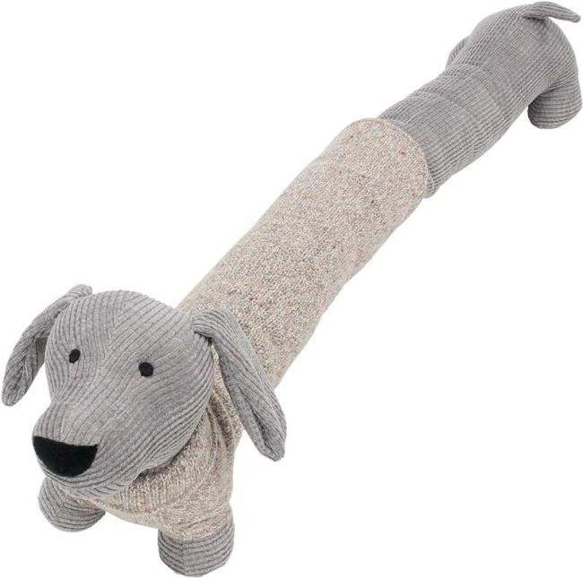 Zugluftstopper "Dackel" 80 cm lang, für Fenster & Tür, Türbodendichtung, Fensterdichtung, Türdichtung, Windstopper
