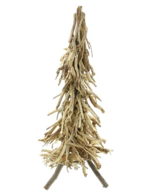 Preview: Tannenbaum "Wurzelholz" 78 cm hoch, Weihnachtsbaum Alternative, Christbaum aus Holz für Innen