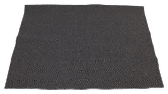Bodenmatte "Luxus" aus Kunstfell in offwhite, 90x120 cm, Teppich rutschfest, Teppichläufer weiß