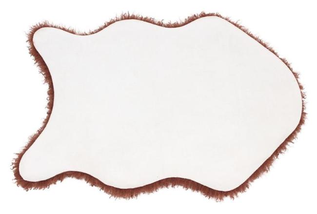 Kunstfell "Rostlocken" 60x90 cm, rostbraun, 60x90 cm, Dekofell, Teppich, Sitzauflage
