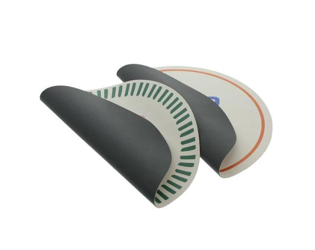 Preview: 2x Platzmatte "Italien" aus PVC, weiß / bunt, Ø 38 cm, Tischsets rund, Platzsets, Tischuntersetzer, Tischunterlage Esstisch