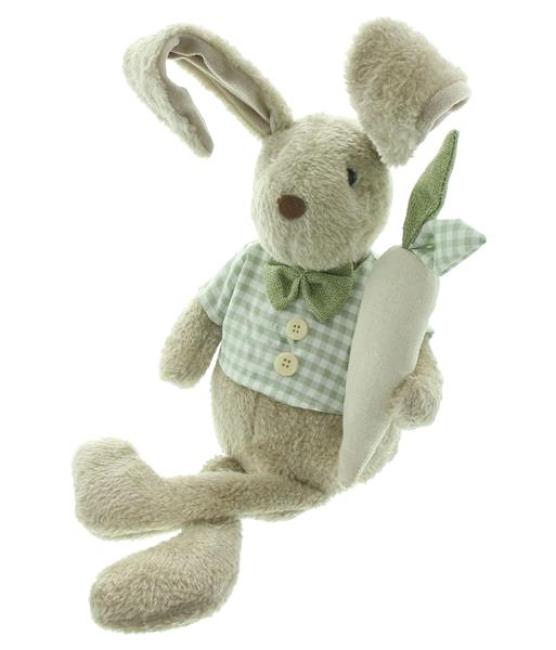 Kantenhocker Hase "Henry" Kantensitzer in beige, Hasenfigur 60 cm hoch, Osterdeko, Osterhase, Deko Figur, Osterfigur