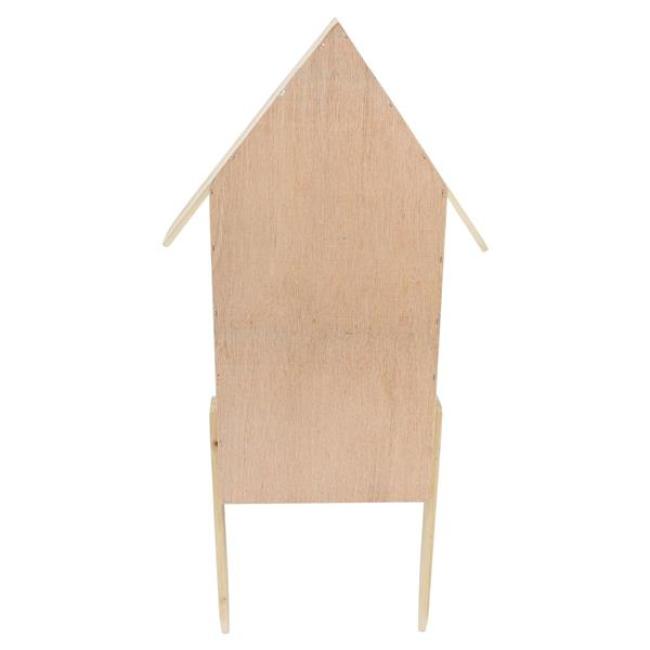 Insektenhotel "Natur" aus Holz & Bambus, groß, 95 cm hoch, Bienenhotel stehend mit Erdspieß, Nisthilfe, Bienenhaus, Insektenhaus