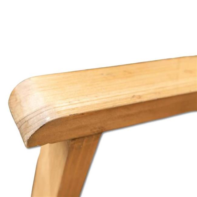 Sitzbank "Nature" aus Holz, 2-sitzer Gartenbank, Friesenbank, Holzbank, Bank für Garten, Balkon, Flur