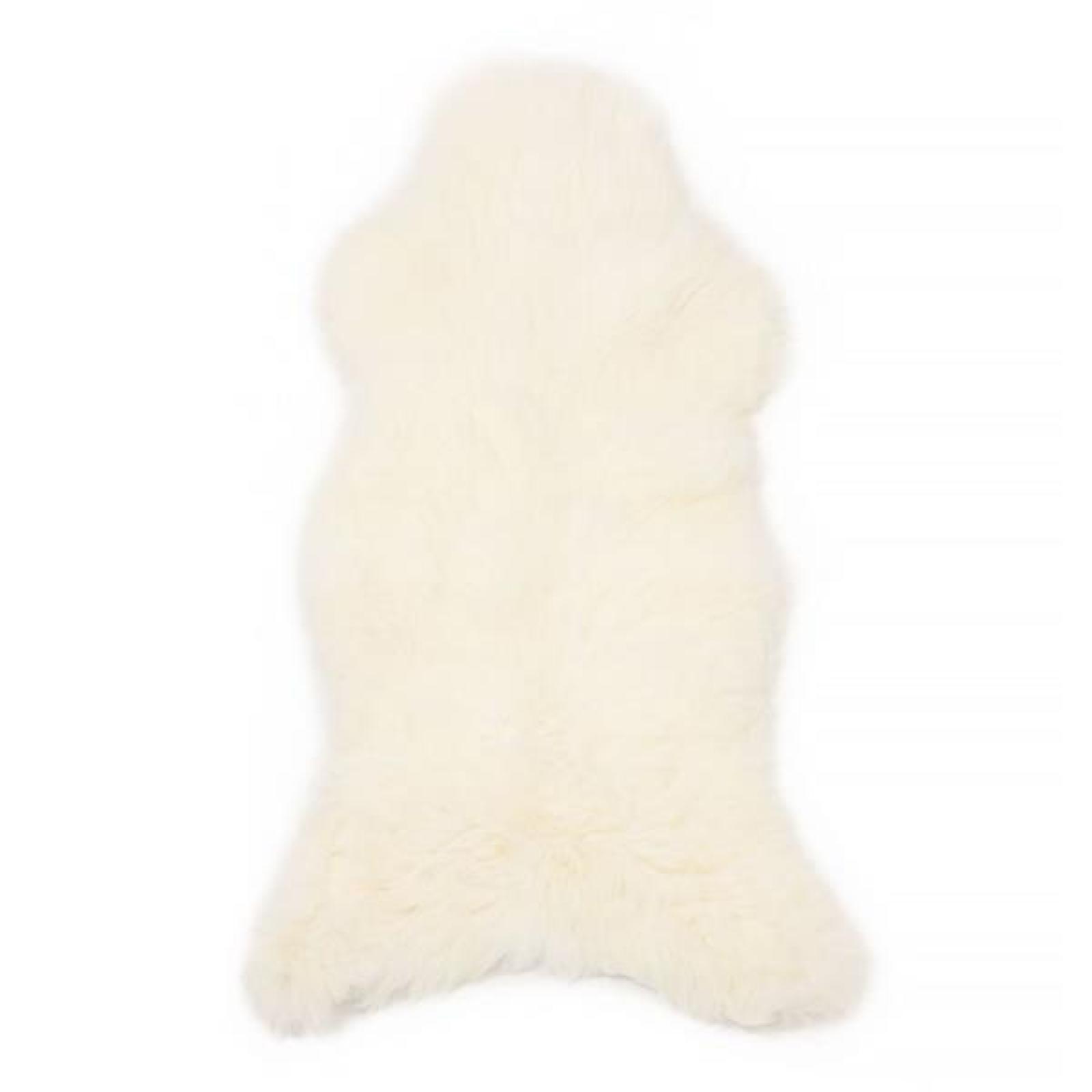 echtes Lammfell, ca 100x55 cm, Echtfell, Schaffell Babyfell, Fellteppich Läufer