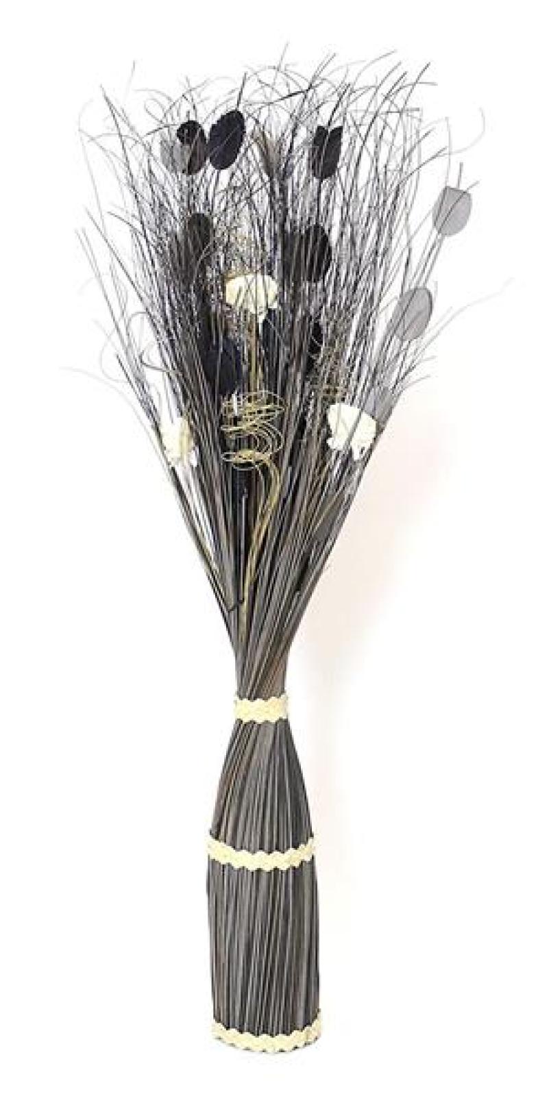 Dekobündel grau + schwarz, ca. 100 cm hoch, Naturdeko, Dekozweige