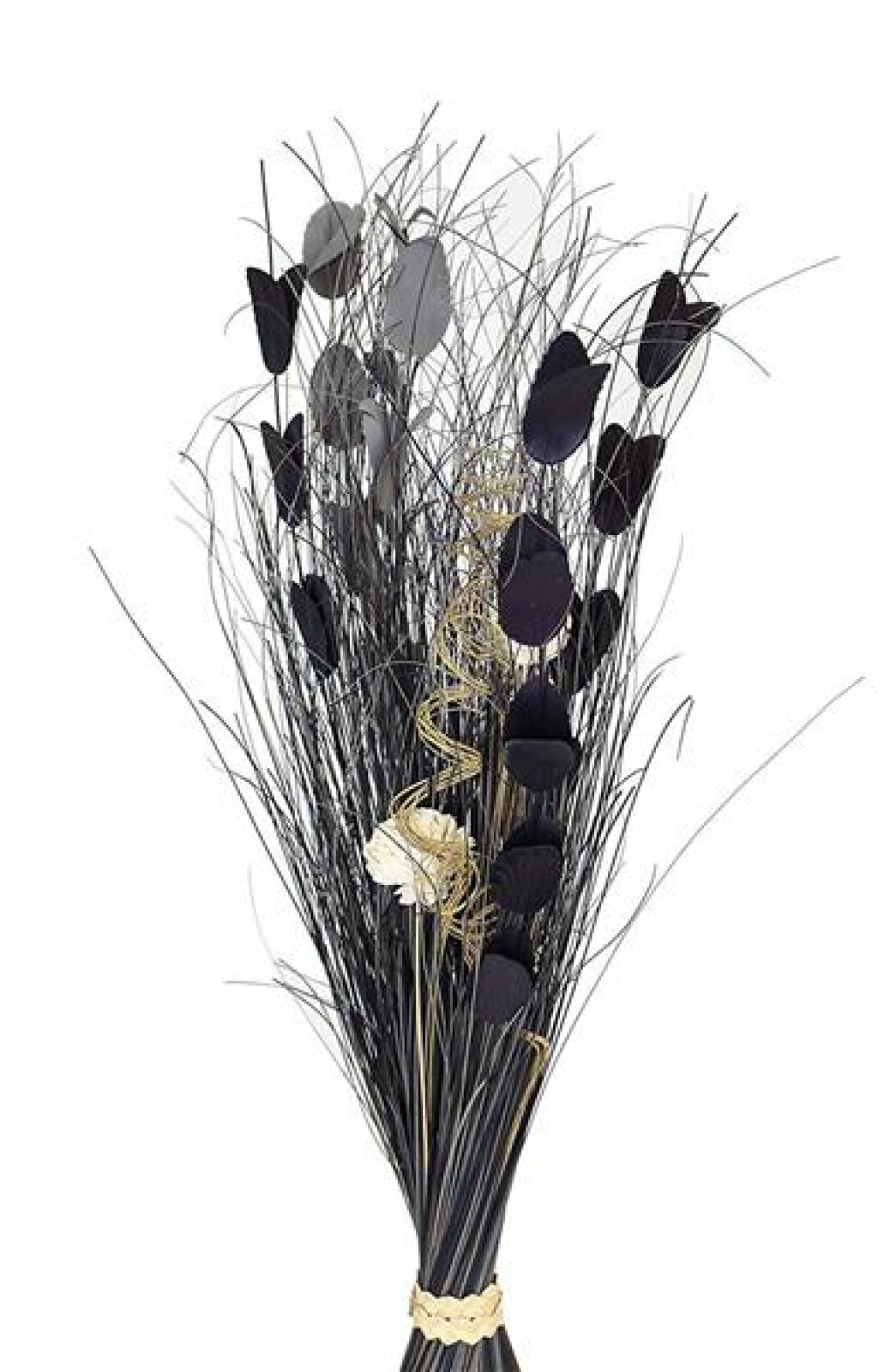 Dekobündel grau + schwarz, ca. 100 cm hoch, Naturdeko, Dekozweige