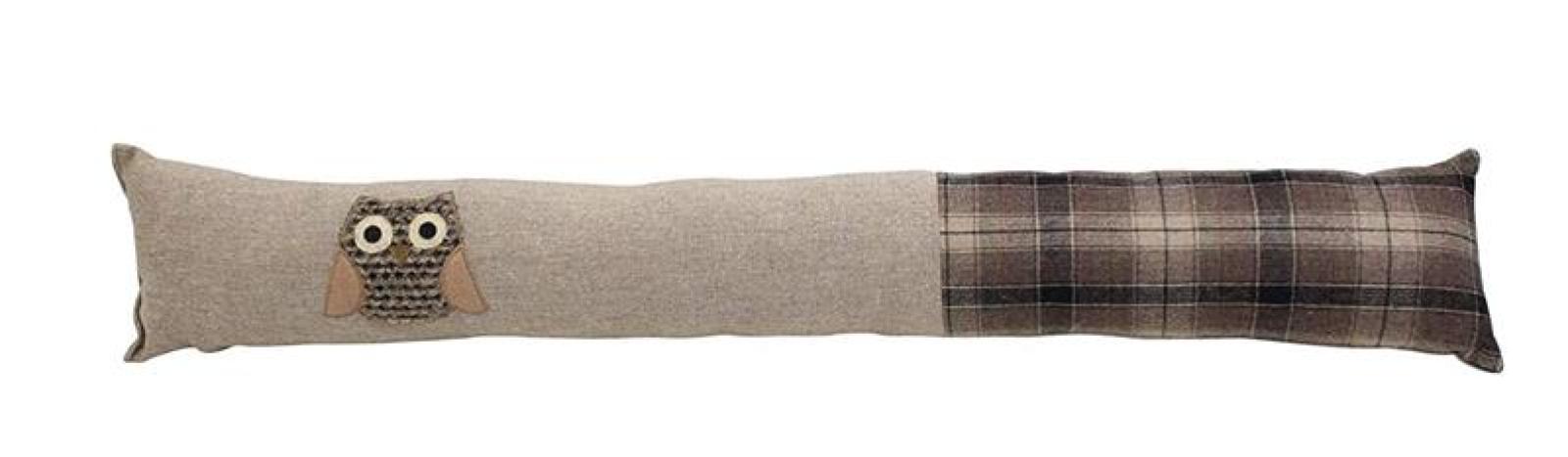 Zugluftstopper "Eule" für Fenster & Tür, Türbodendichtung, Fensterdichtung, Türdichtung, Windstopper