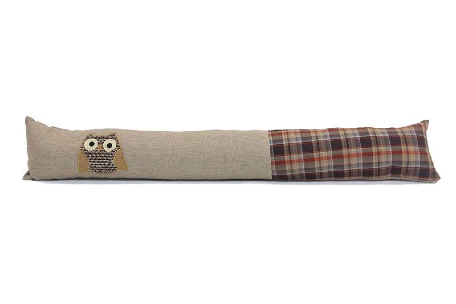 Zugluftstopper "Eule" für Fenster & Tür, Türbodendichtung, Fensterdichtung, Türdichtung, Windstopper