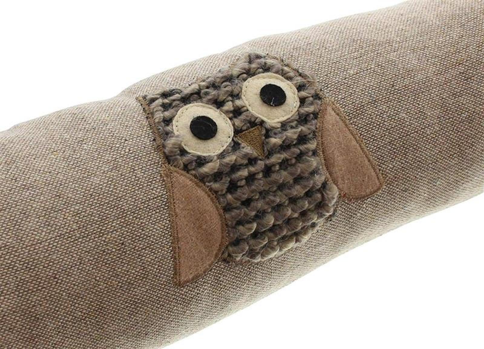 Zugluftstopper "Eule" für Fenster & Tür, Türbodendichtung, Fensterdichtung, Türdichtung, Windstopper