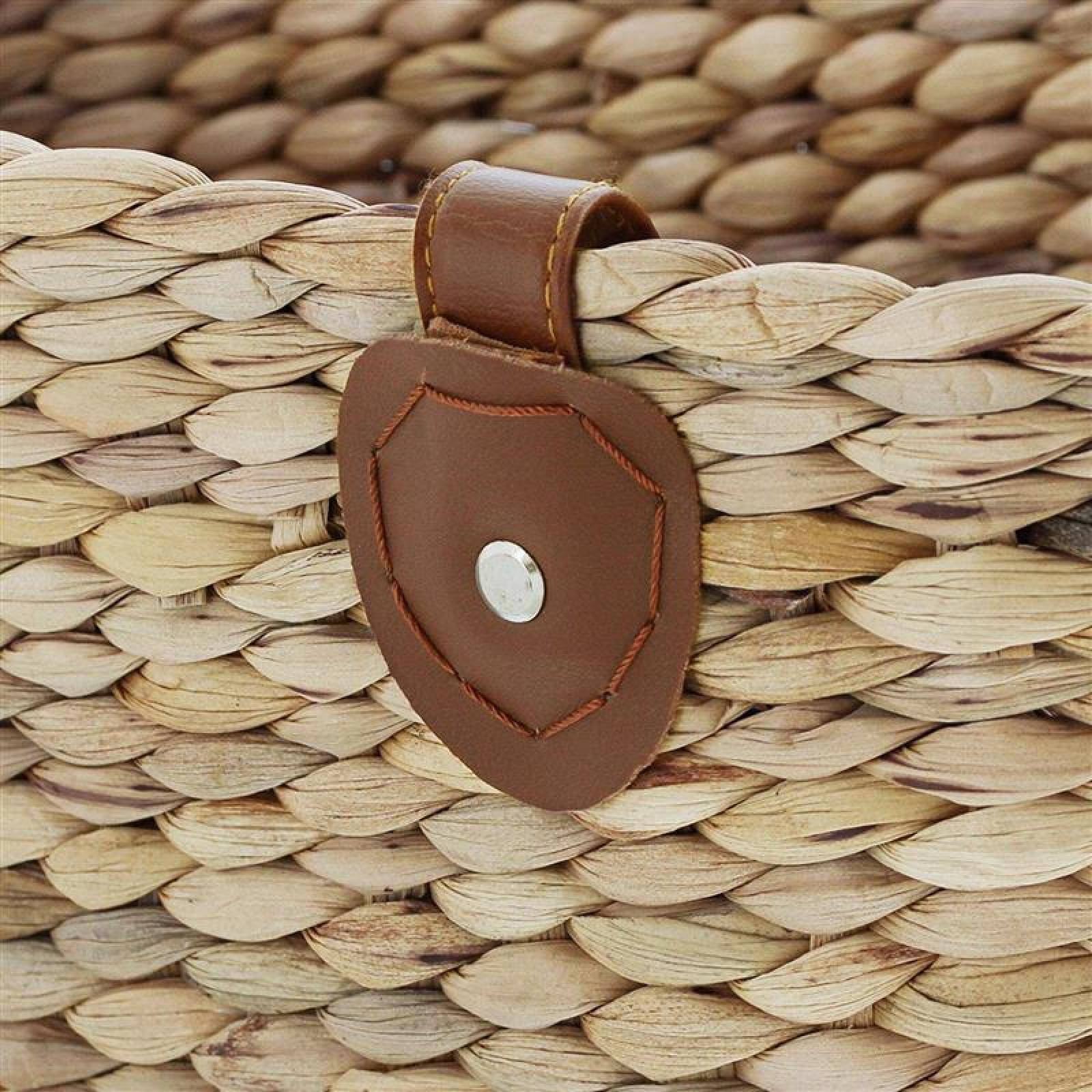 Einkaufstasche aus Wasserhyazinthe, Strandtasche, Shopper, Handtasche