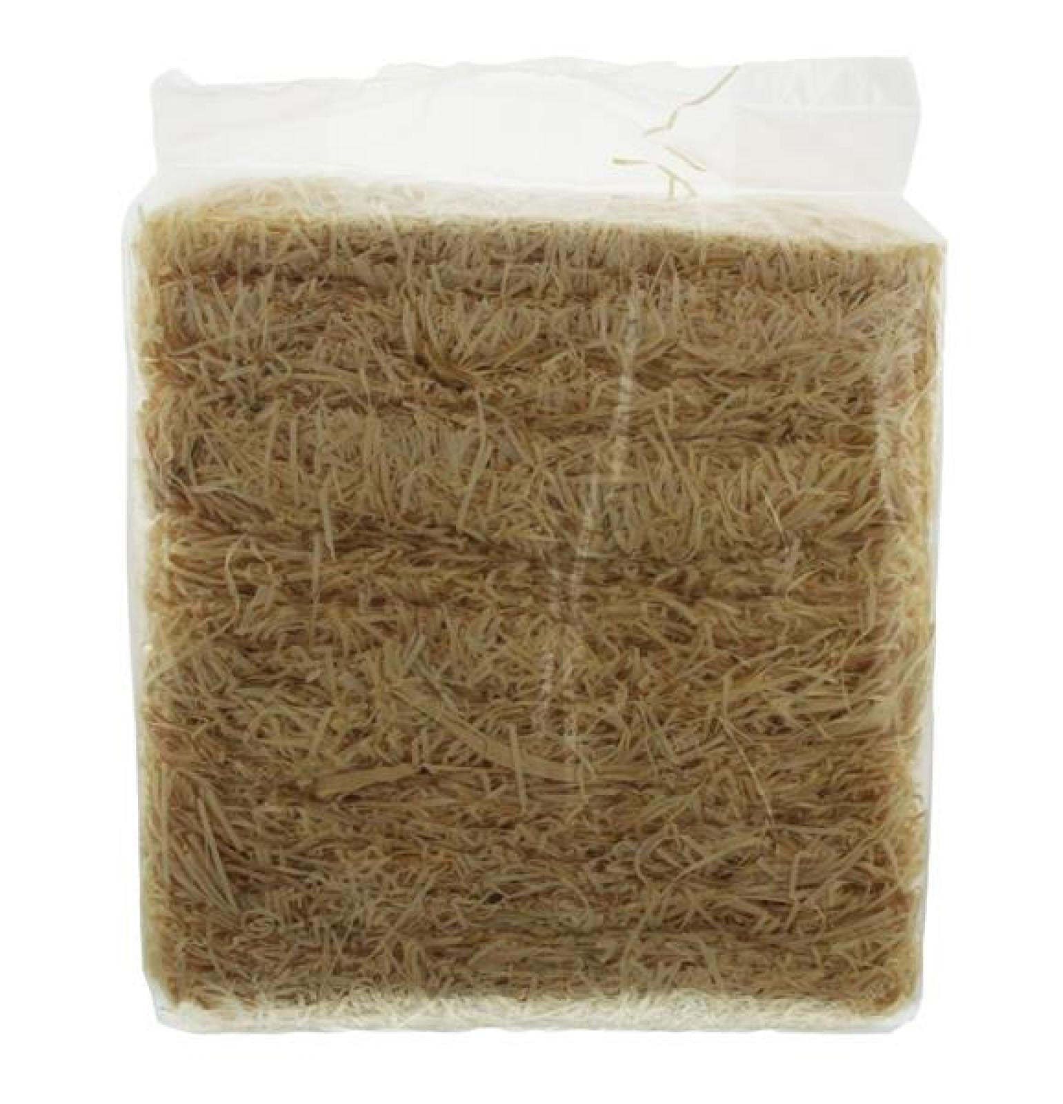 1kg Holzwolle “Natur" zum Basteln, hell, Dekomaterial, Polstermaterial, Füllmaterial