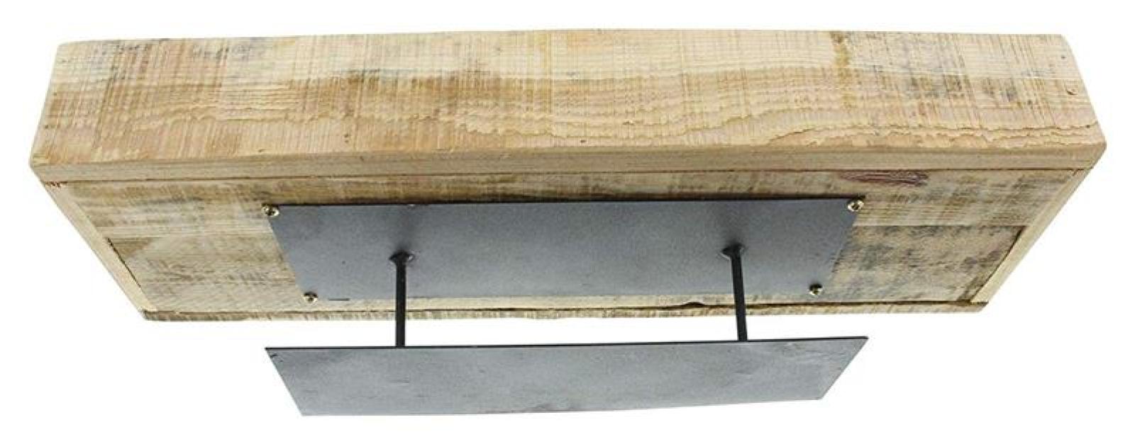 Dekoboard aus recyceltem Holz, 45x15x13 cm, rustikal, Kerzenboard, Dekoschale