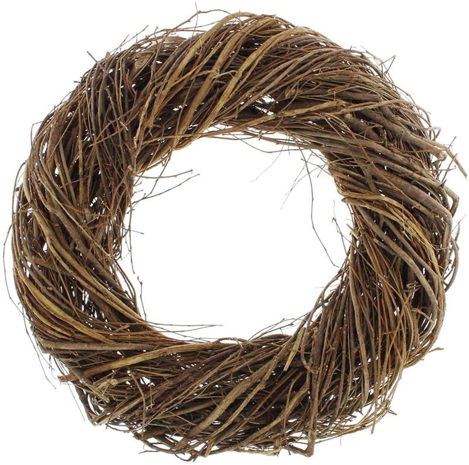 großer Reisigkranz Ø 47 cm, Wandkranz, Türkranz, Dekokranz