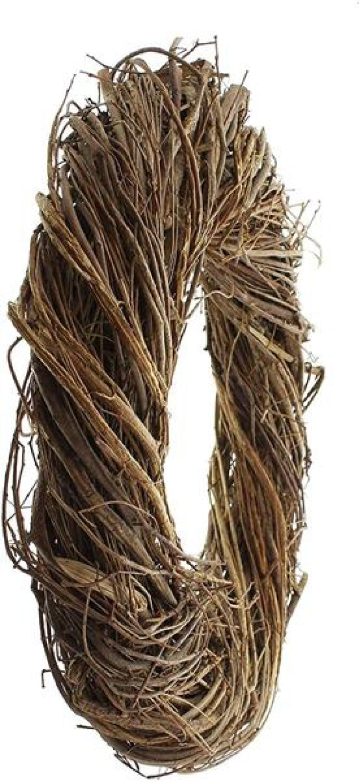 großer Reisigkranz Ø 47 cm, Wandkranz, Türkranz, Dekokranz