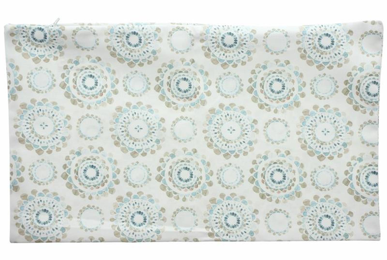 Kissenhülle "Light Living" creme mit Alloverprint, 50x30 cm Kissenbezug