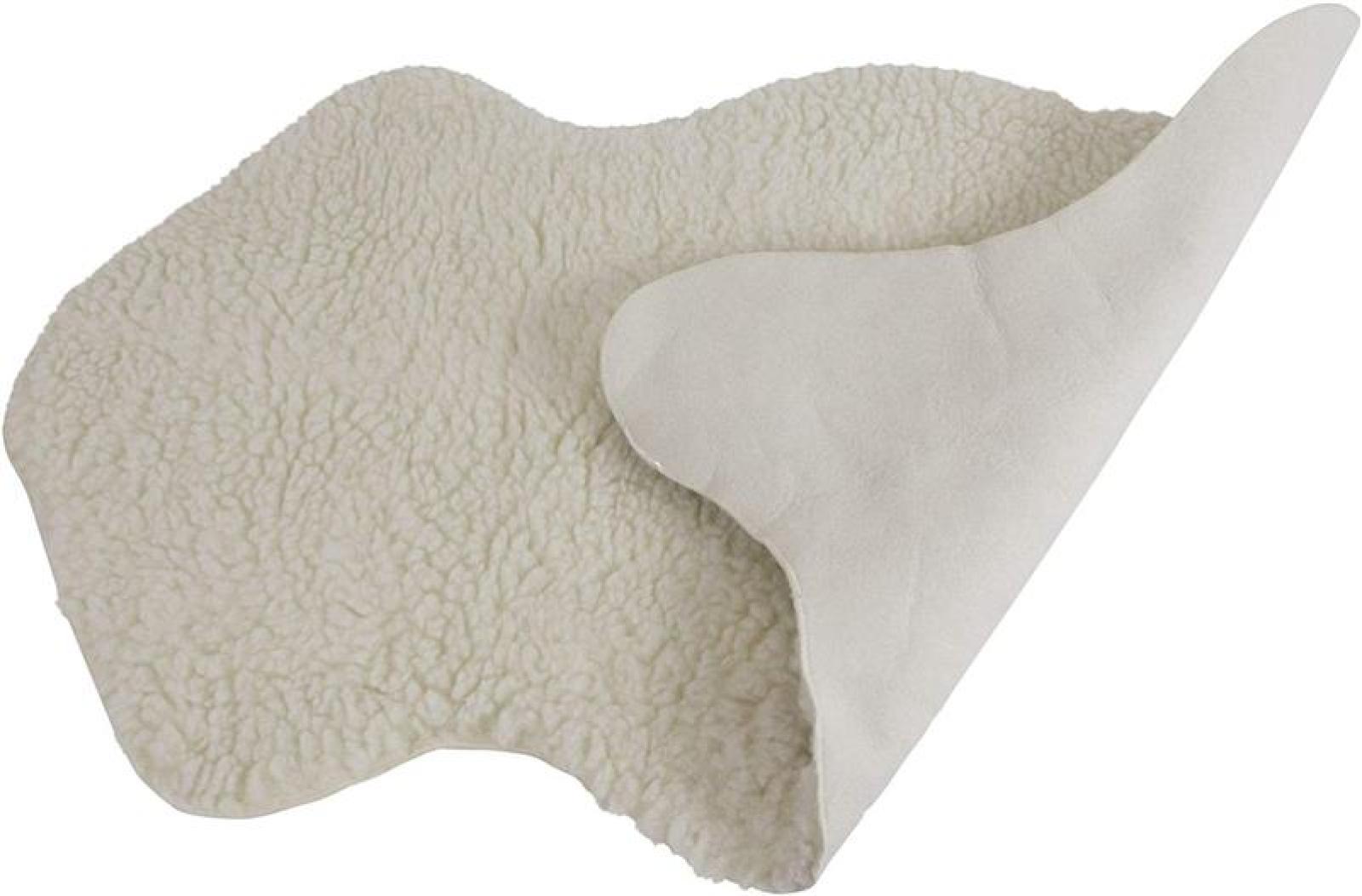 Kunstfell "Lamm" in beige, 60x90 cm, Dekofell, Teppich, Sitzauflage