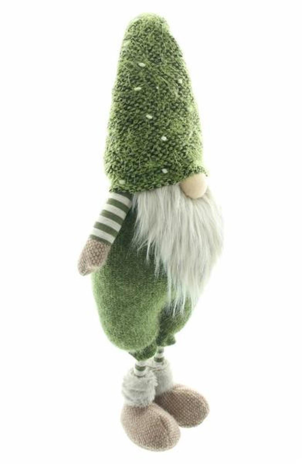 Wichtel "Nils" in grün, 62 cm hoch, Dekowichtel, Dekofigur