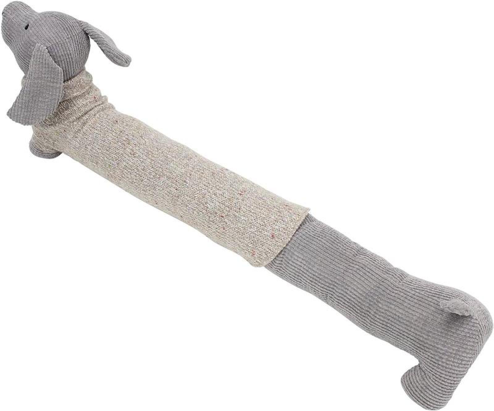 Zugluftstopper "Dackel" 80 cm lang, für Fenster & Tür, Türbodendichtung, Fensterdichtung, Türdichtung, Windstopper