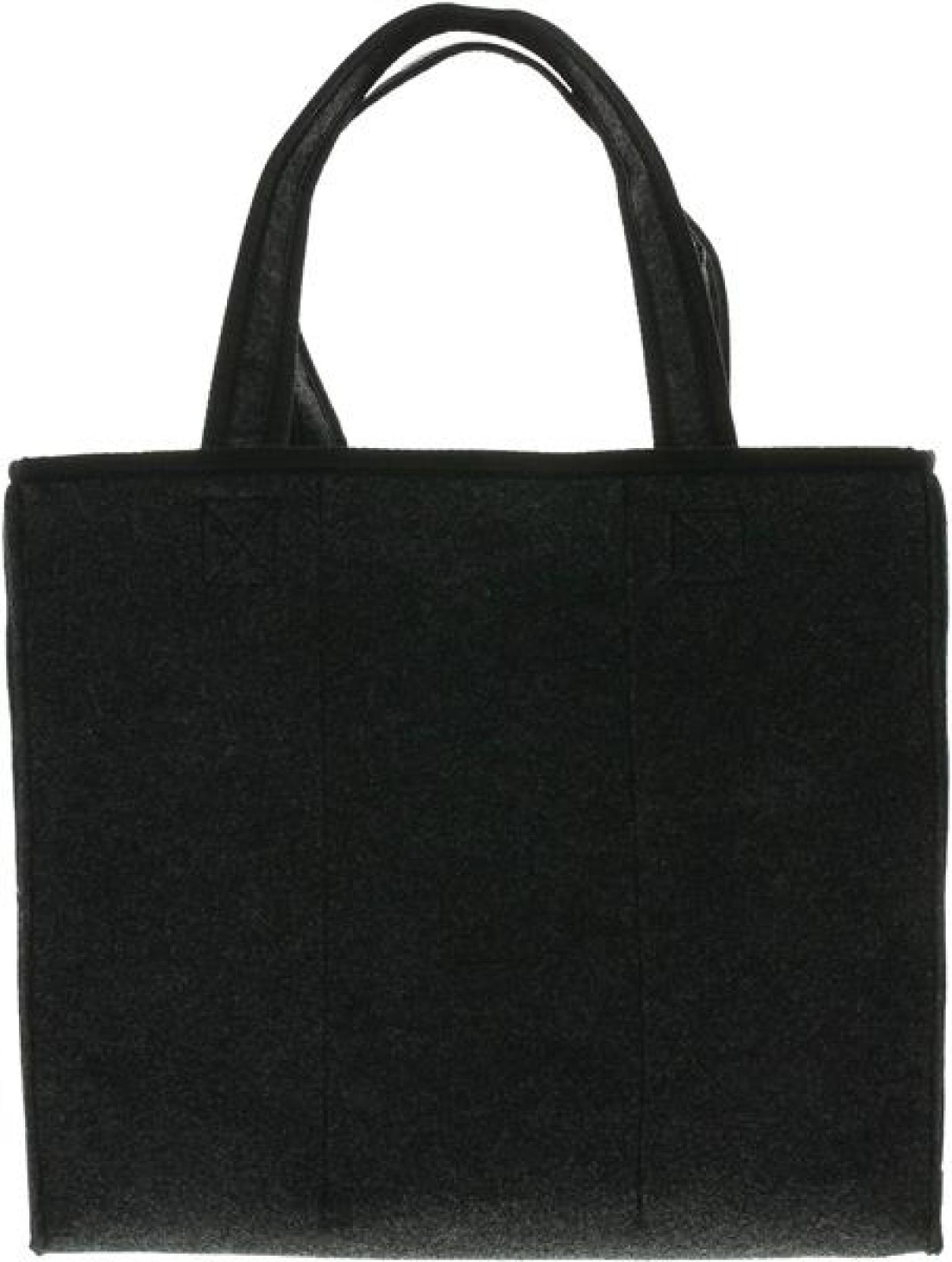 Flaschenträger "Anthrazit" aus Filz für 6 Flaschen, Flaschentasche, Bottlebag, Filztasche, Getränketasche