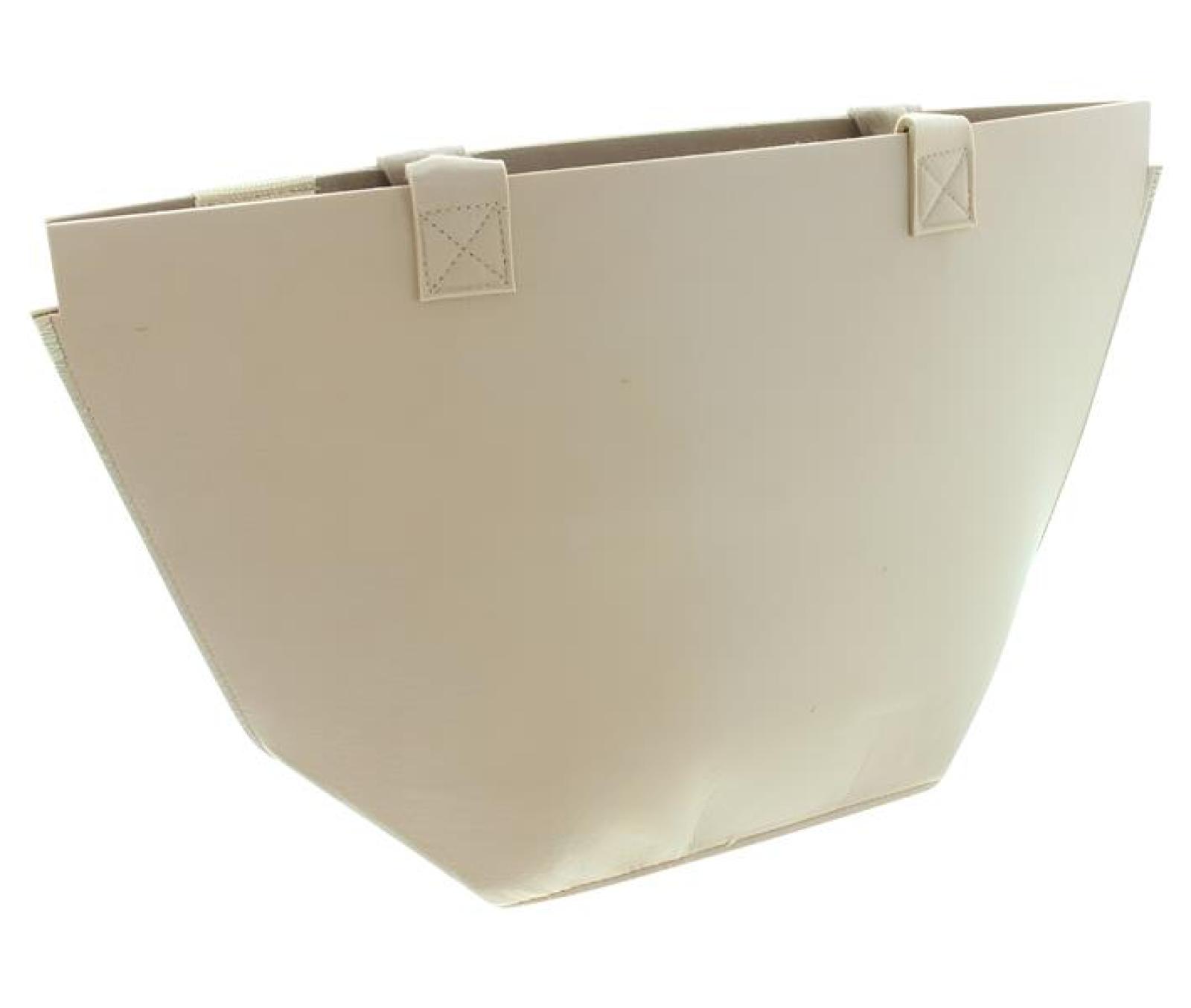 Tasche "Shopping" aus Filz in beige, große Einkaufstasche, Filztasche, Shopper, Tragetasche