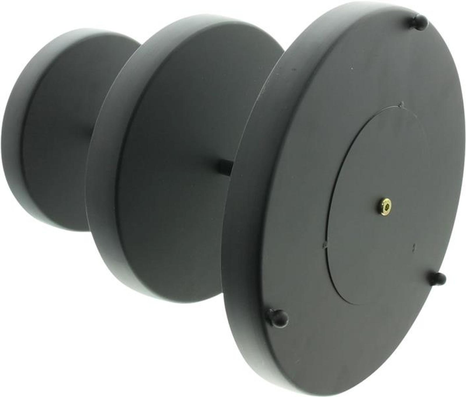 Etagere "Black" aus Metall, matt schwarz, 3-stöckig, Tortenständer, Obstetagere, Metalletagere