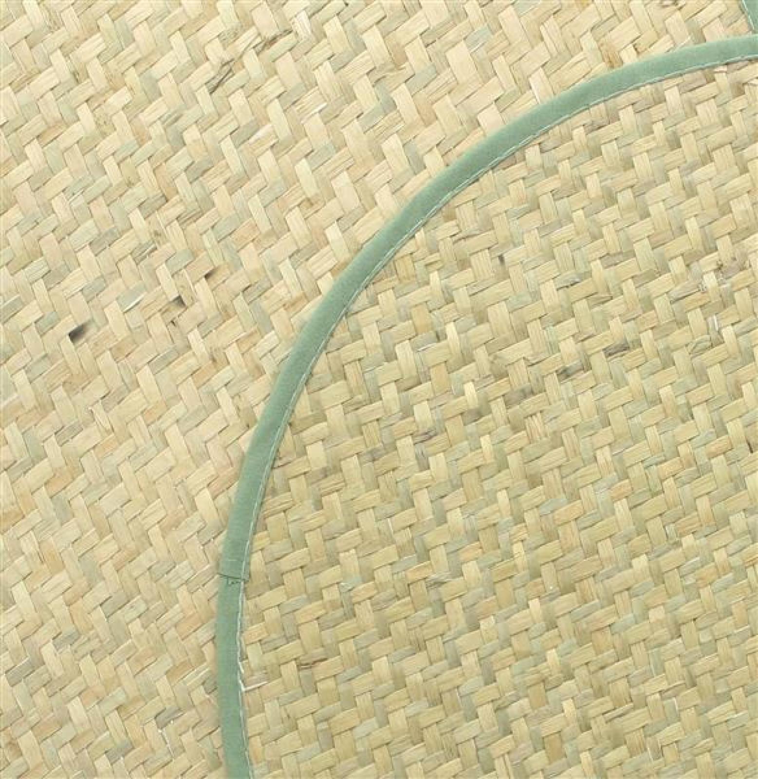 2x Platzmatte "Seegras" natur, rund, Ø 38 cm, Platzset, Tischset