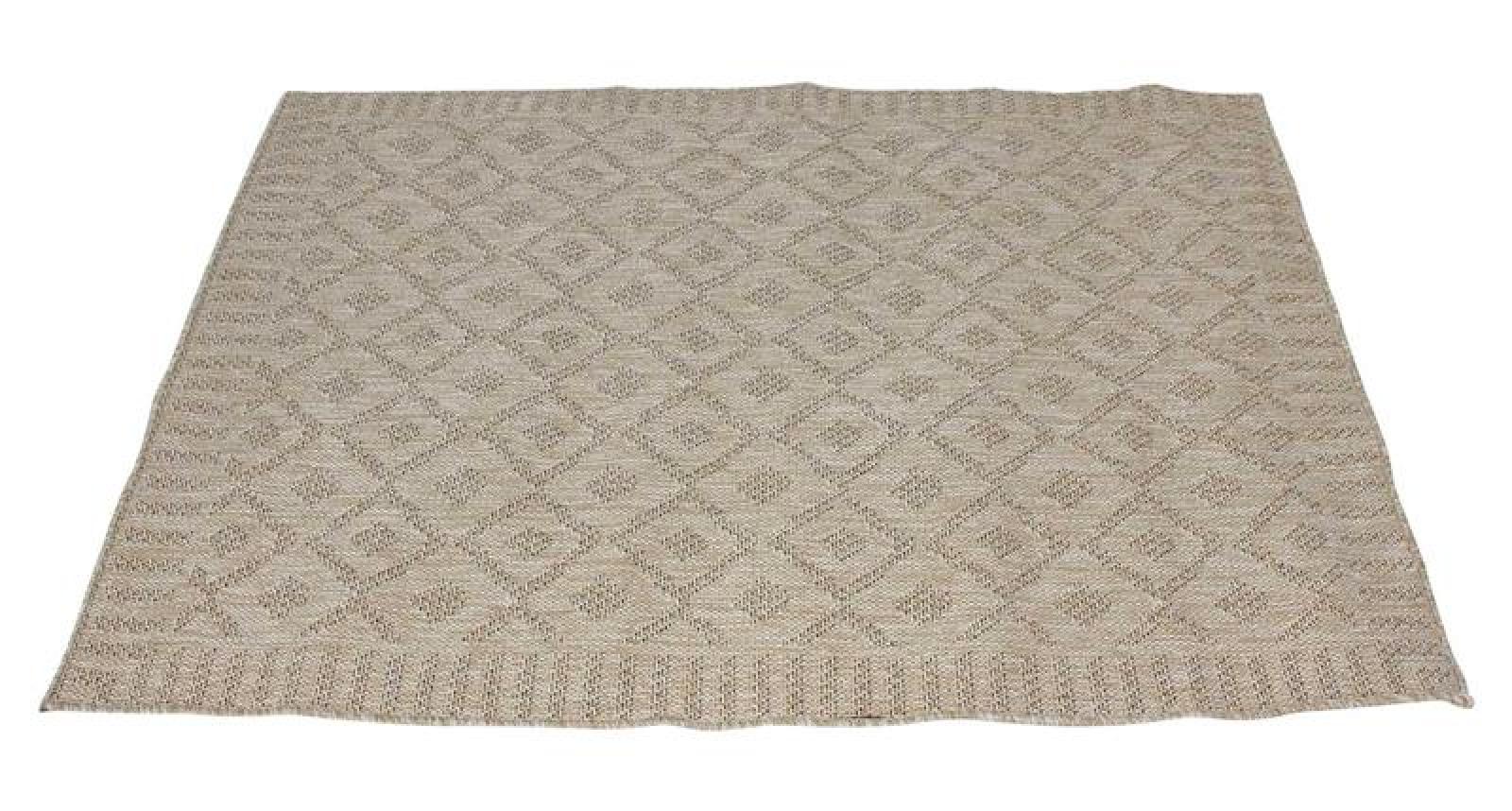 Outdoor Teppich "Naturally" aus PP, beige, 120x180 cm, wetterfest für Aussen, UV-beständig, für Garten, Balkon & Terrasse