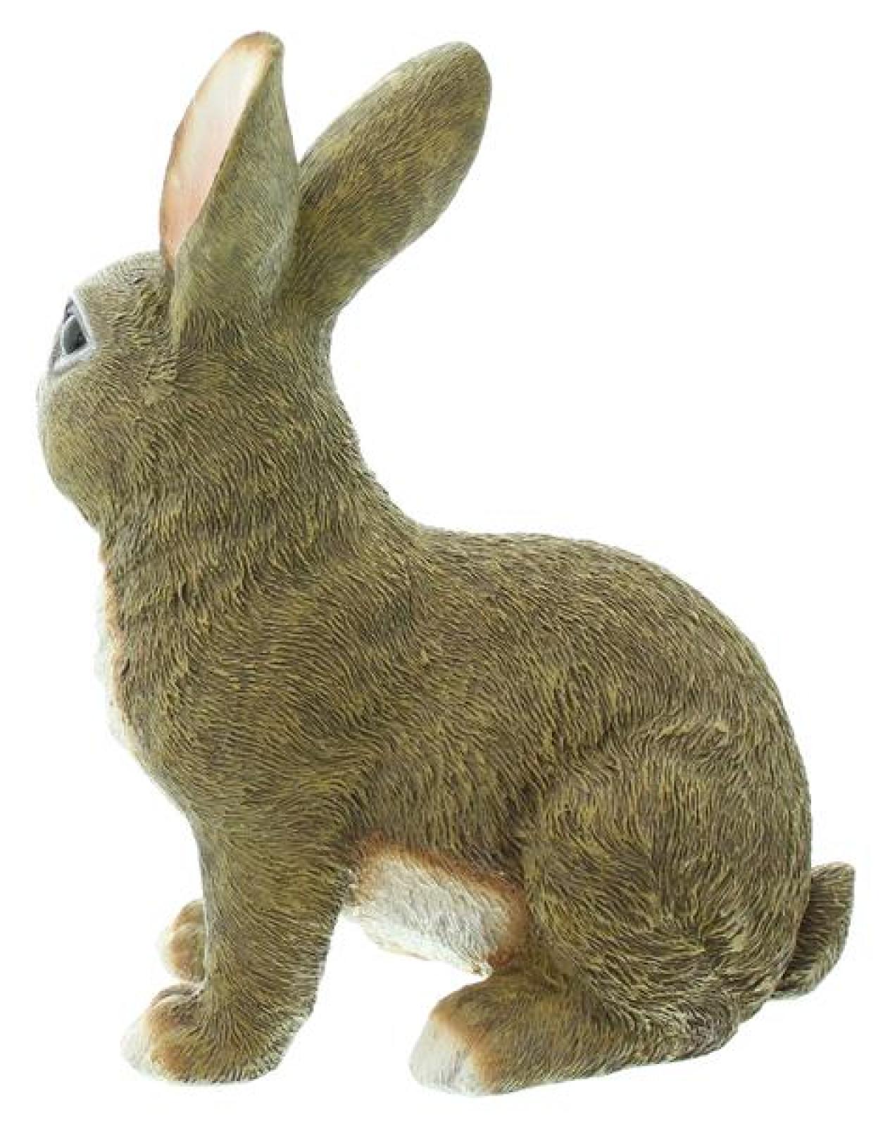 Dekofigur "Hase" aus Polyresin, 30 cm hoch, Osterdeko, Osterhase, Osterfigur