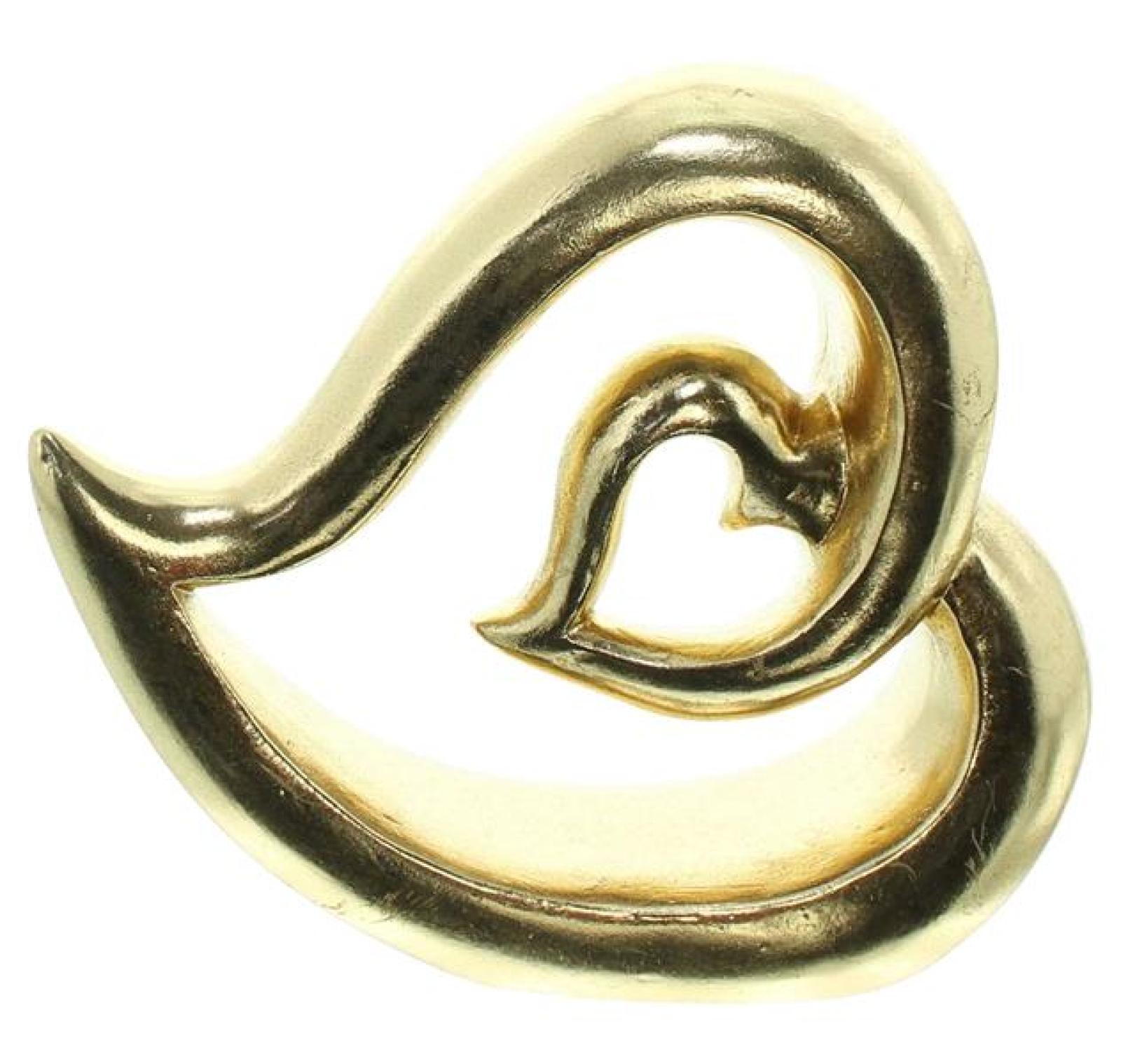 Dekofigur "Herz" aus Polyresin in Gold, 17 cm hoch, Tischdeko, Dekoherz, Hochzeitsdeko