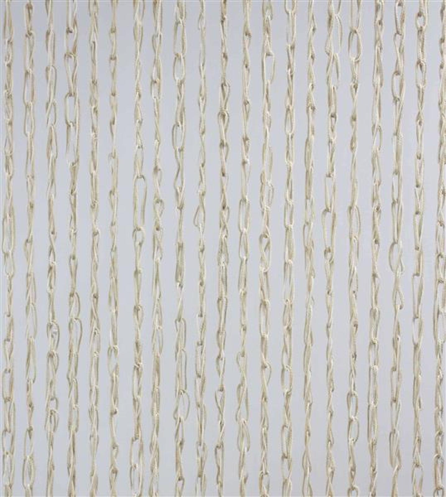 Türvorhang "Cotton" aus Baumwolle, 90x200 cm, Balkontür Insektenschutz Vorhang, Fliegenvorhang, Fadenvorhang