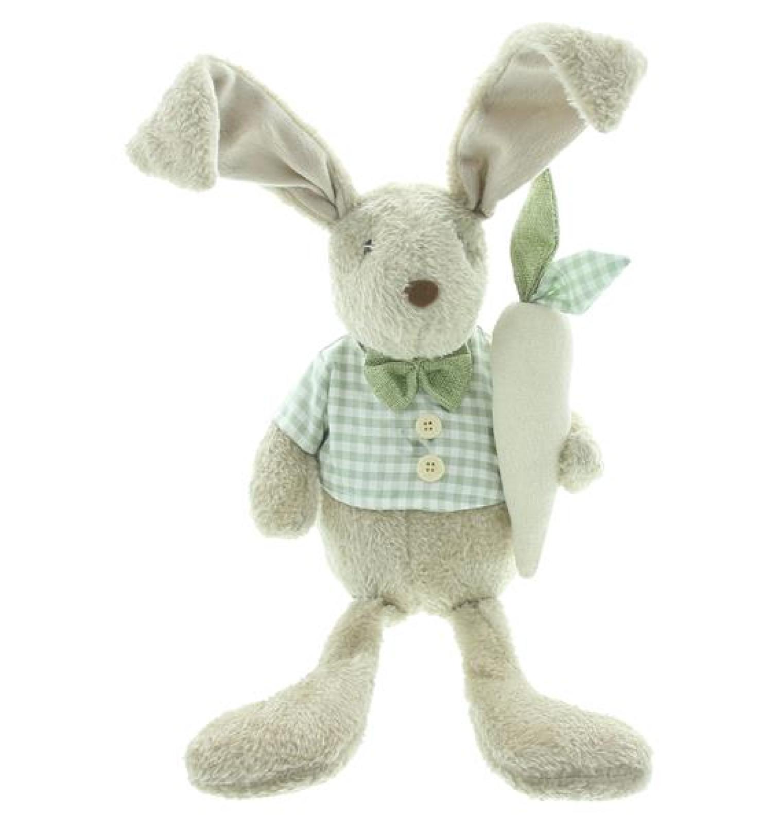 Kantenhocker Hase "Henry" Kantensitzer in beige, Hasenfigur 60 cm hoch, Osterdeko, Osterhase, Deko Figur, Osterfigur
