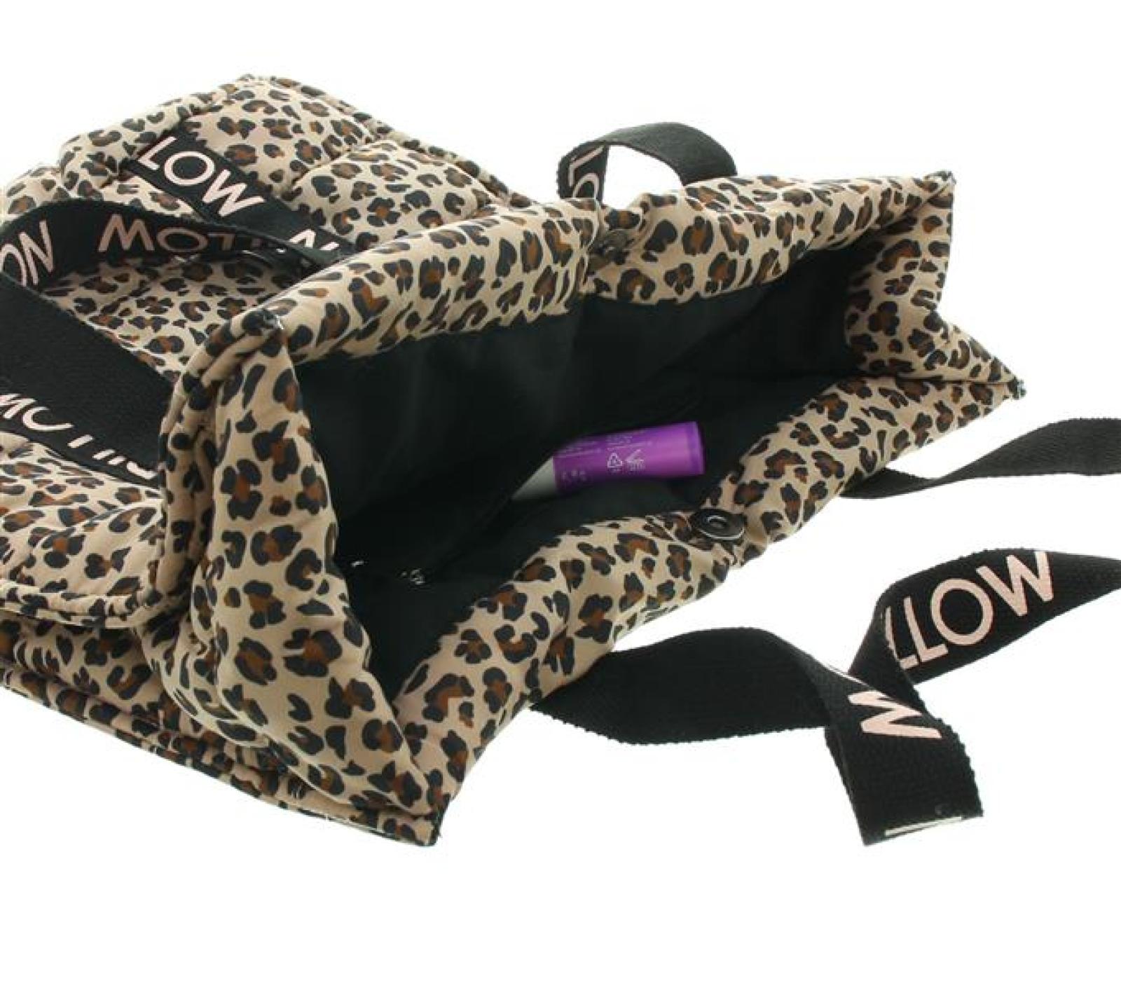 Tasche "Leo" wattiert, Shopper, Einkaufstasche Leopardenmuster, Schultertasche, Tragetasche, Leopard Handtasche, Strandtasche
